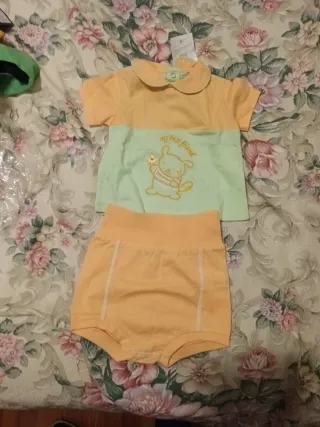 Maglietta e pantaloncini 3-6 mesi