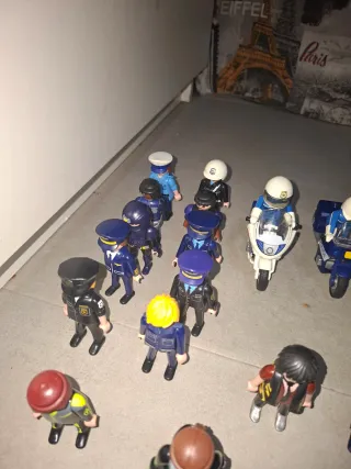 Lote Playmobil Policía