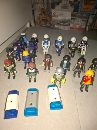 Lote Playmobil Policía