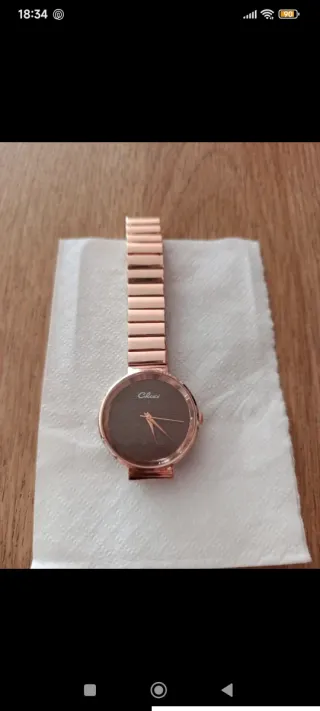 Reloj Cluse Mujer Dorado y Marrón