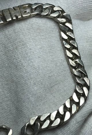 Pulsera Plata Ley Martine Grabada + Regalo