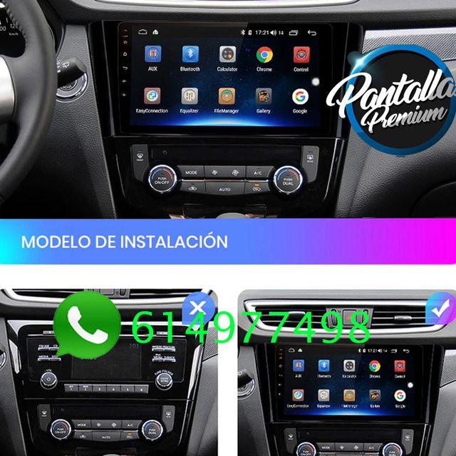 Radio pantalla CARPLAY Nissan Qashqai J11 X Trail
