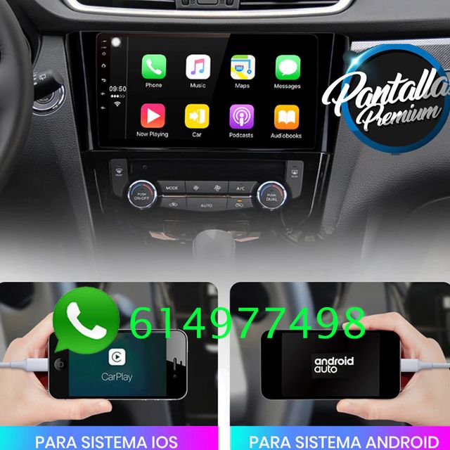 Radio pantalla CARPLAY Nissan Qashqai J11 X Trail