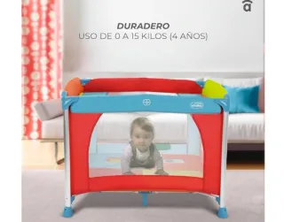 Parque Infantil ALUMINIUM 96x96 cm - Plegable.