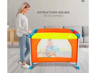 Parque Infantil ALUMINIUM 96x96 cm - Plegable.