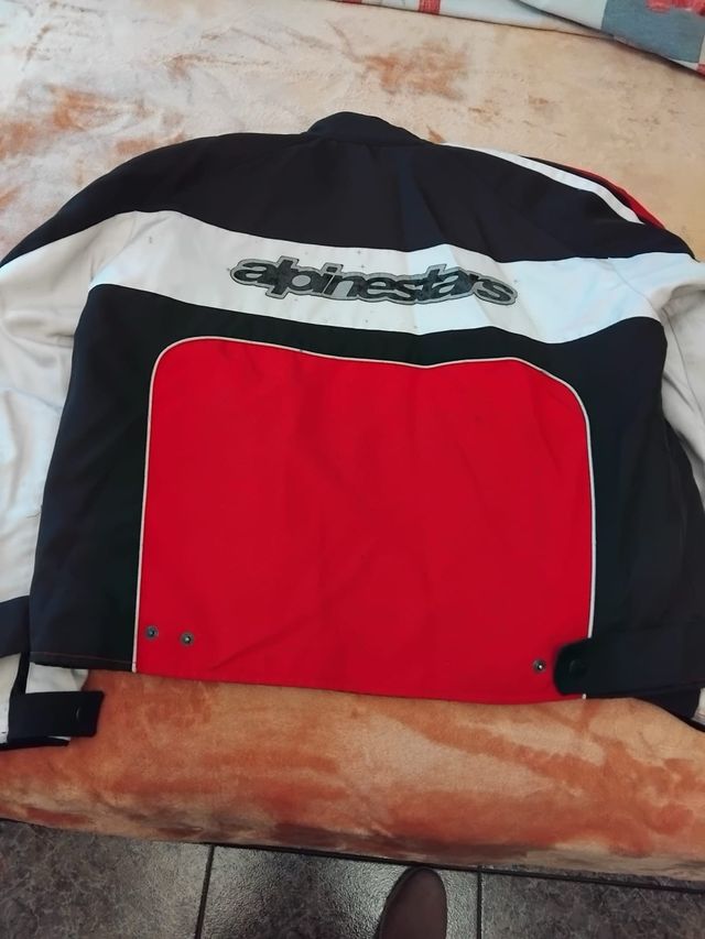 Chaqueta Moto Alpinestars Roja/Blanca/Negra