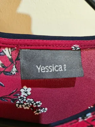 Blusa Yessica Roja Estampada