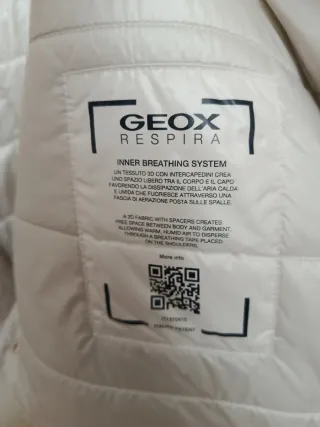 Abrigo corto Geox beige