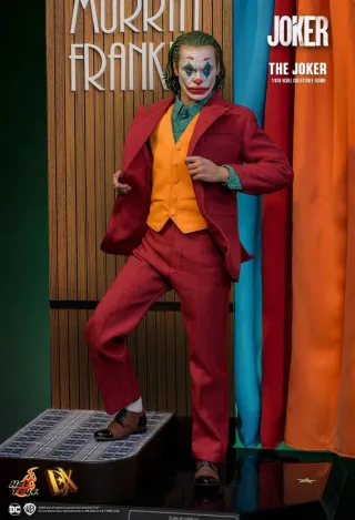 THE JOKER DX 42 HOT TOYS PELO ESCULPIDO