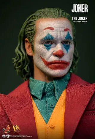 THE JOKER DX 42 HOT TOYS PELO ESCULPIDO