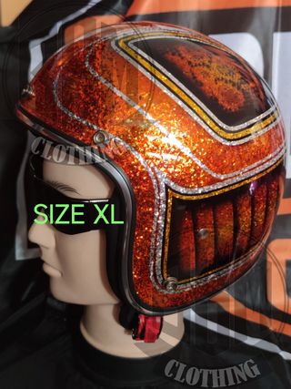 Casco snake orange XL