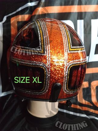 Casco snake orange XL