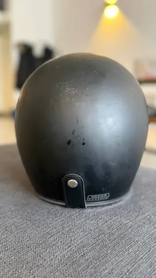 Casco Moto Negro