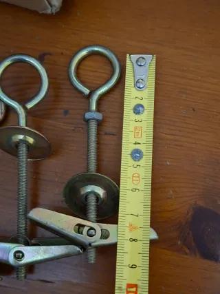 6 Tasselli a farfalla con occhiolo Minutex