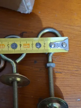 6 Tasselli a farfalla con occhiolo Minutex