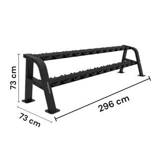Rack Mancuernas Forza 12 Pairs