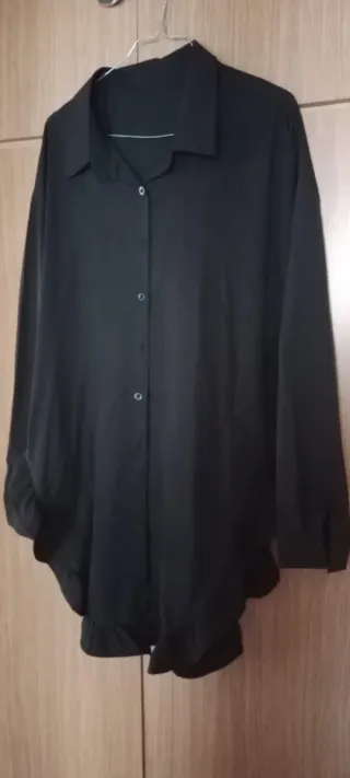 Blusa manga larga con botones