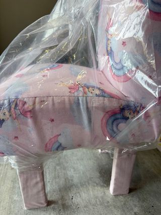 2 sedie bambini: 1 rosa, 1 blu