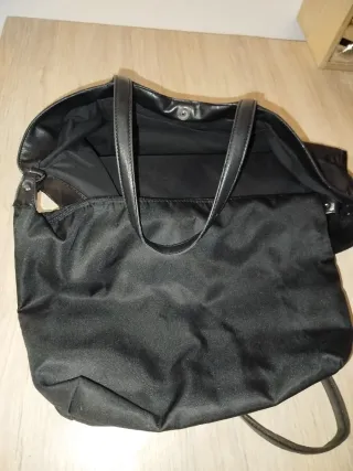 Bolso grande Zara negro
