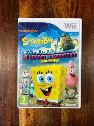 Spongebob la vendetta robotica di plankton wii