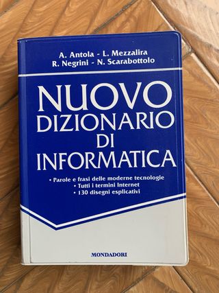 Libro dizionario d informatica in ottime condizion