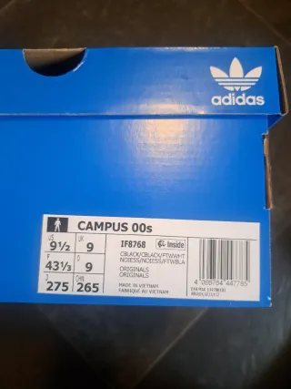 Adidas Campus 00s Nero