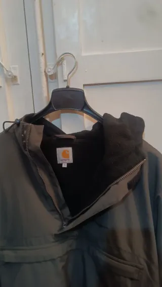 Chaqueta Carhartt Canguro Verde Oscuro