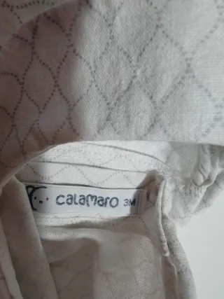 Camisa bebé Calamaro 3 meses