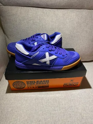 Botas Futbol Sala Munich Continental Azul