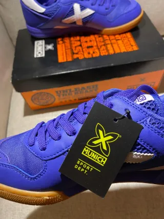 Botas Futbol Sala Munich Continental Azul