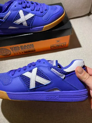 Botas Futbol Sala Munich Continental Azul