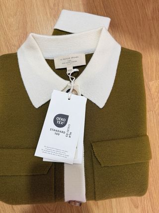 Cárdigan Sezane verde oliva