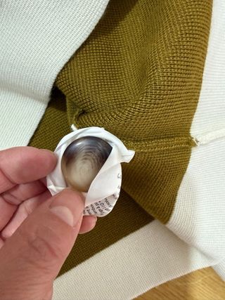 Cárdigan Sezane verde oliva