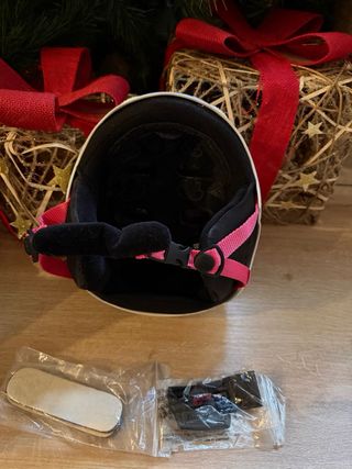 Casco de ski RED blanco, talla 56