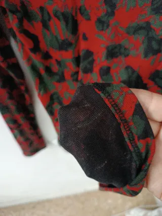 Blusa Desigual Estampada Talla L