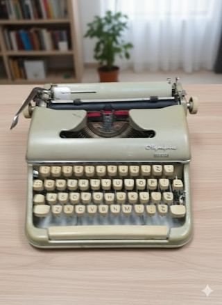 Máquina de escribir Olympia Mónica Vintage
