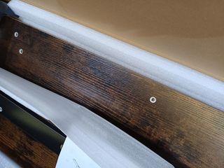 VASAGLE Escritorio eléctrico Regulable en Altura 60 x 140 cm