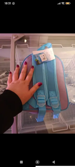 Mochila infantil Frozen Elsa