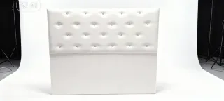Cabecero Polipiel Blanco 150x120