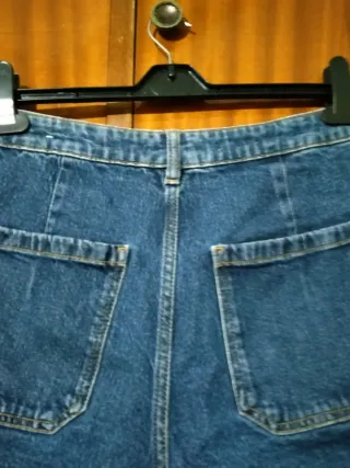 Shorts vaqueros azules de Mango mujer