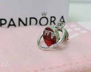 Pandora Charm Colgante Verde y Rojo