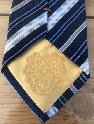 Corbata Donald Trump Rayas Azul Blanco