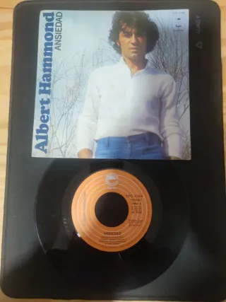 Albert Hammond - Ansiedad 45rpm Vinilo