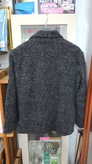 Chaqueta Mango Premium Mujer Gris