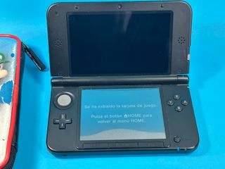 Nintendo 3DS XL Azul + Mario Kart + Bolsa