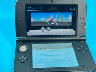 Nintendo 3DS XL Azul + Mario Kart + Bolsa