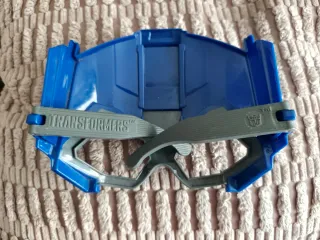 Máscara Transformer Azul