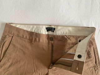 Pantalones Massimo Dutti Marrón Talla 36
