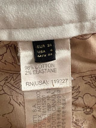 Pantalones Massimo Dutti Marrón Talla 36