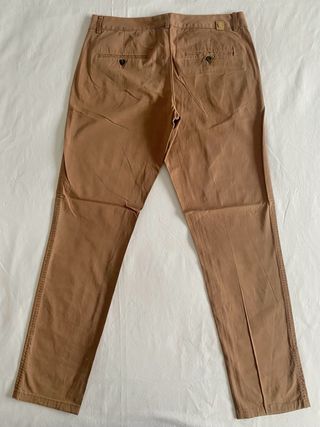 Pantalones Massimo Dutti Marrón Talla 36